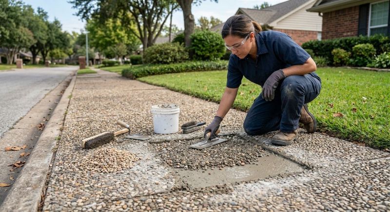 Concrete Apron Repair in Corpus Christi, TX