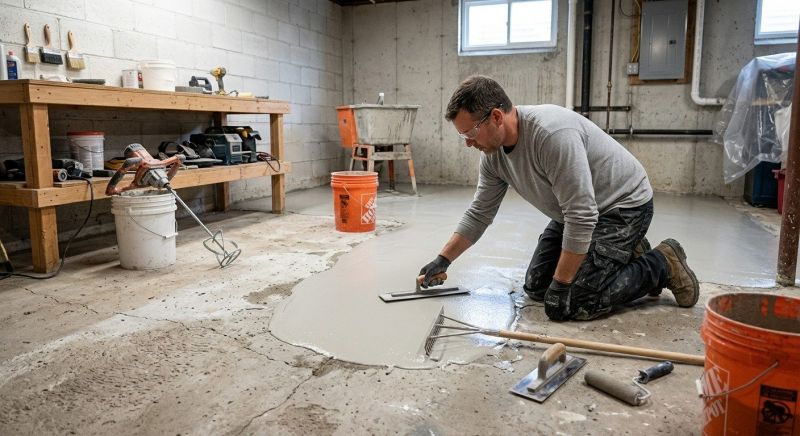 Concrete Floor Resurfacing in Des Moines, IA