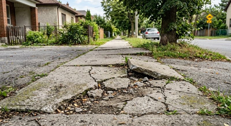 Concrete Sidewalk Repair in Corpus Christi, TX