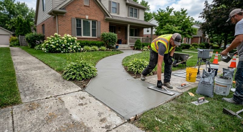 Concrete Stairs Resurfacing in Des Moines, IA