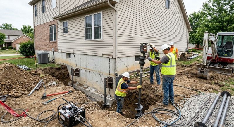 Foundation Settlement Repair in Tampa, FL