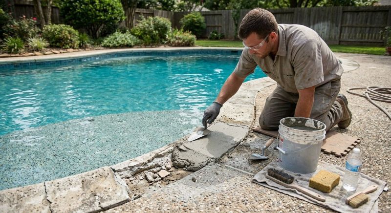 Pool Deck Repair in Corpus Christi, TX